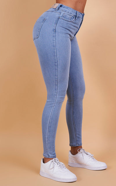 BASIC SKINNY ANKLE JEANS