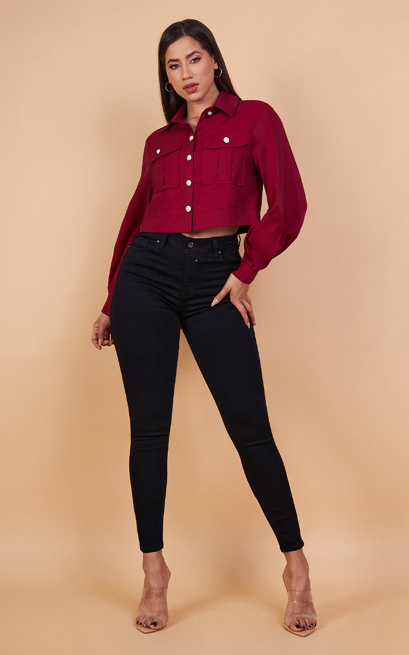 BASIC SKINNY ANKLE JEANS