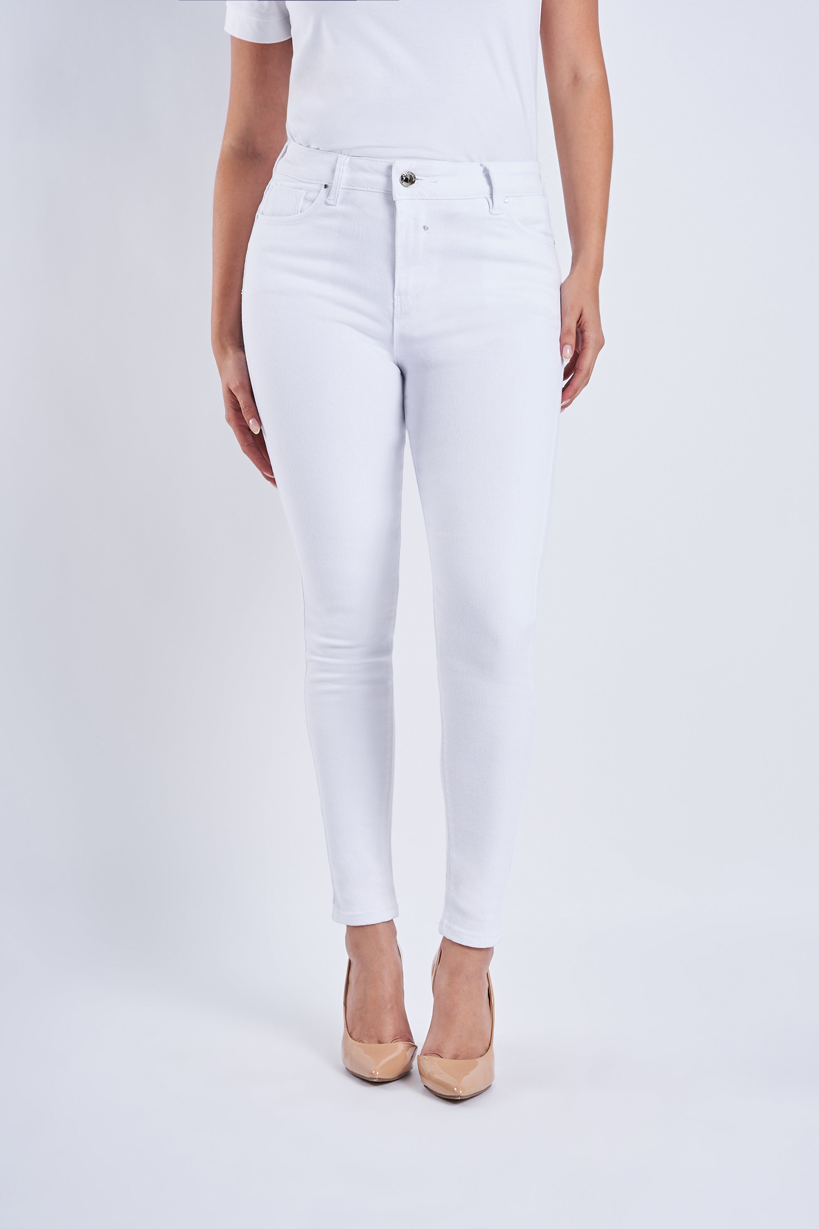 BASIC SKINNY ANKLE JEANS