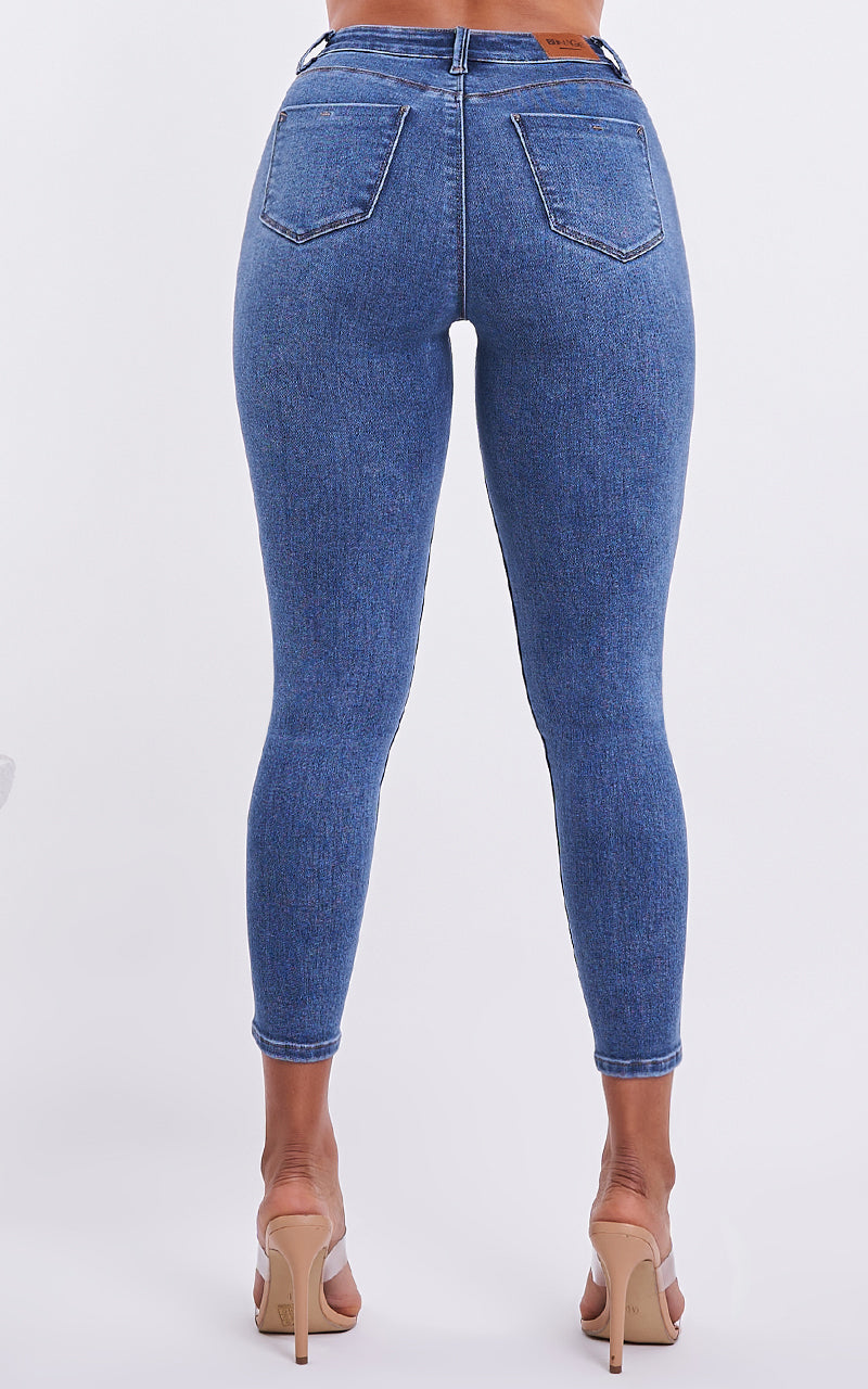 BASIC SKINNY ANKLE JEANS