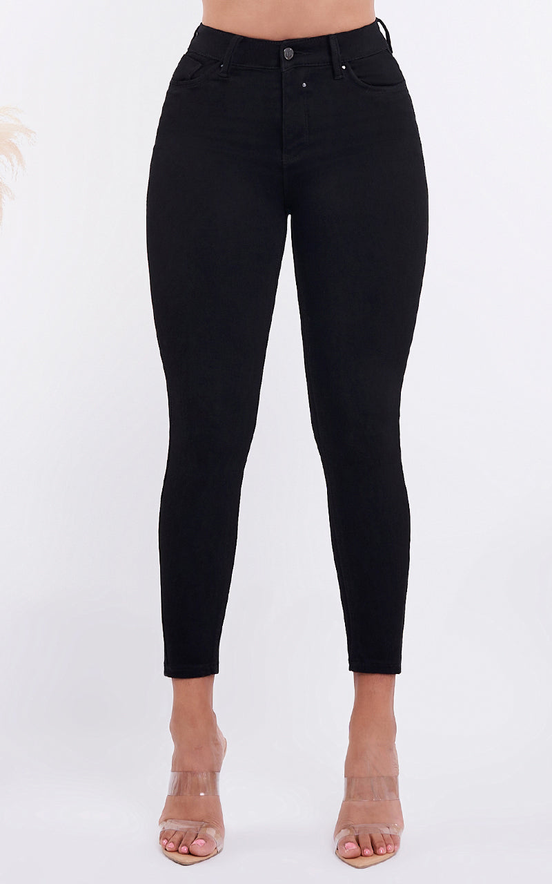 BASIC SKINNY ANKLE JEANS