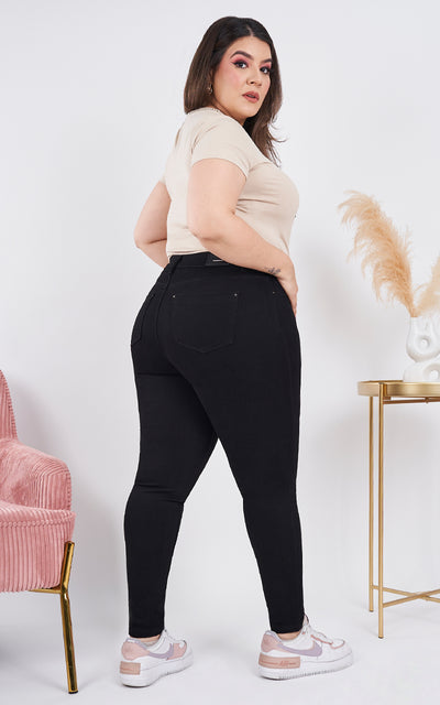 PLUS SIZE SKINNY ANKLE JEANS