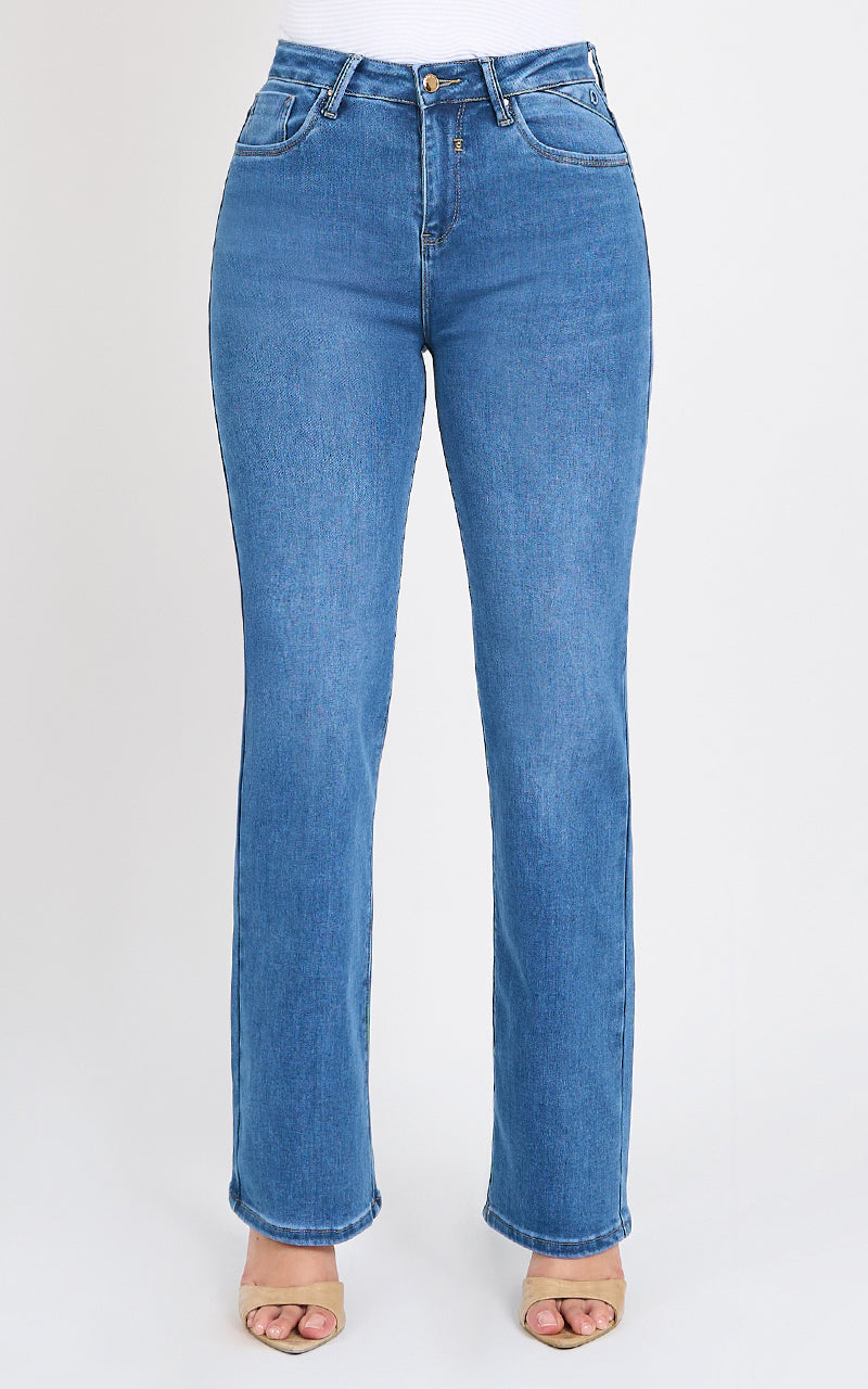 BASIC STRAIGHT ANKLE JEANS