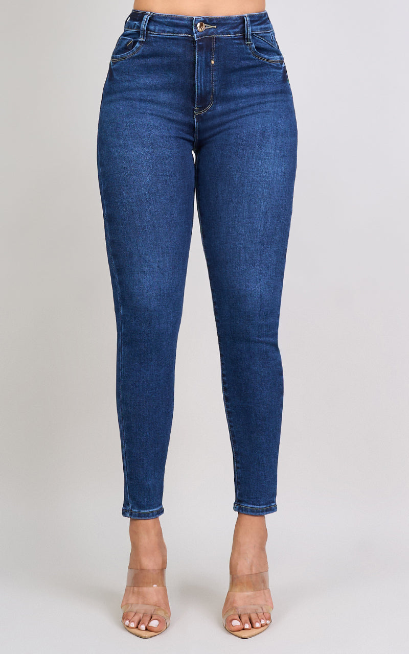 BASIC SKINNY ANKLE JEANS