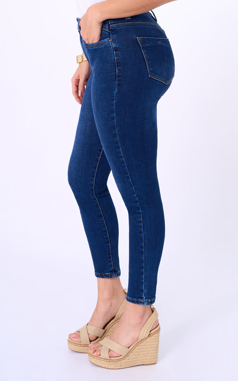 BASIC SKINNY ANKLE JEANS
