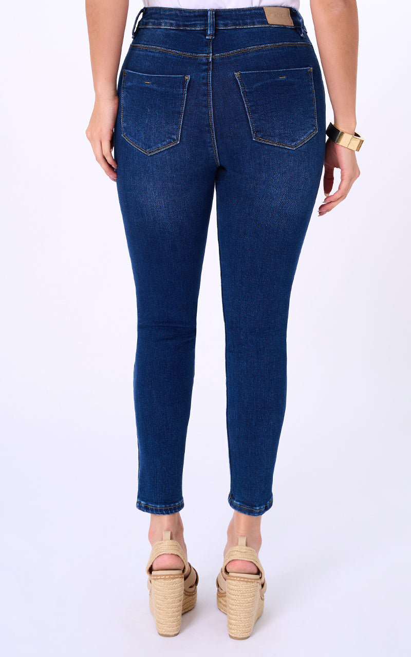 BASIC SKINNY ANKLE JEANS