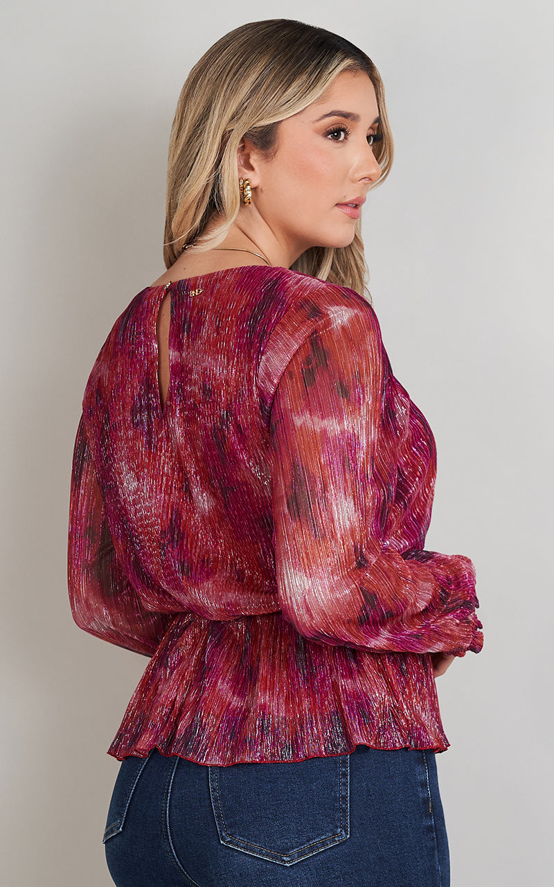 ELECTRIC SHINE BLOUSE