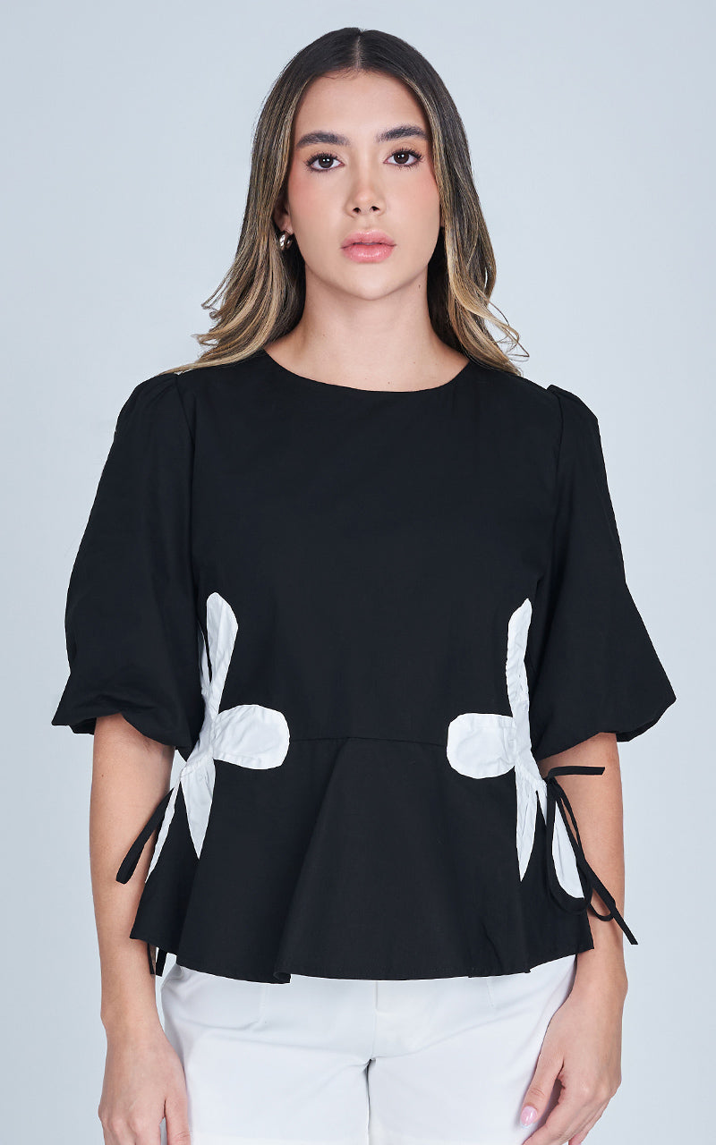 MIDNIGHT DAISY BLOUSE