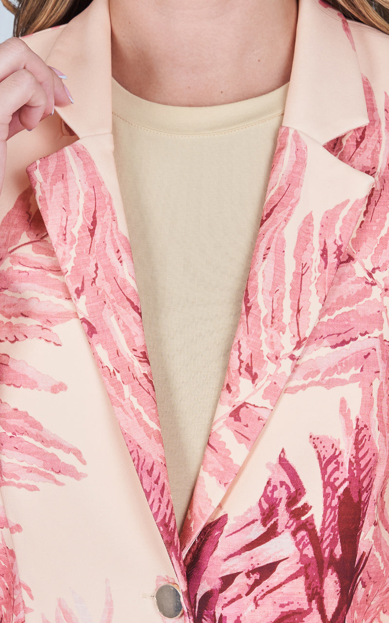 SCARLET PALMS BLAZER