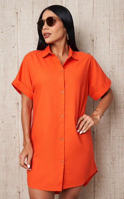 TANGERINE DRESS