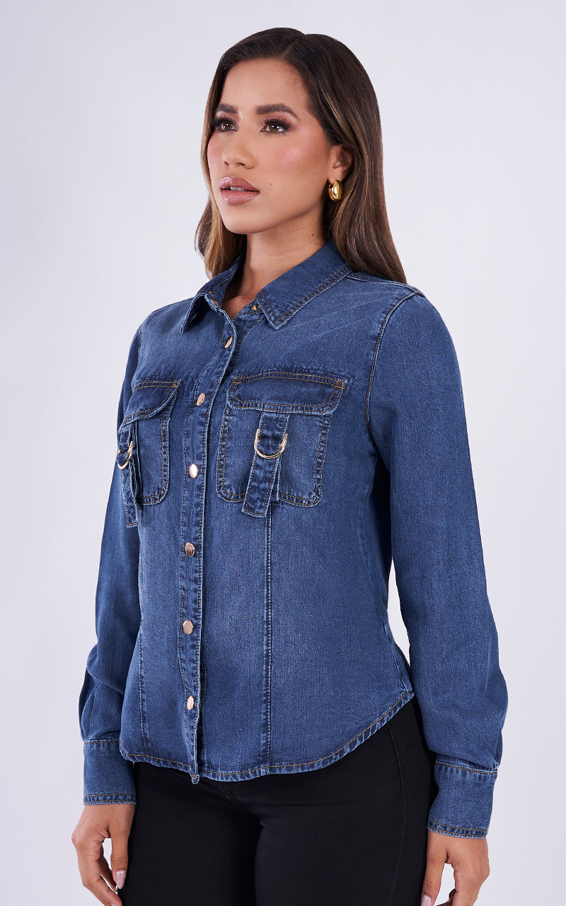 MILDRED DENIM SHIRT