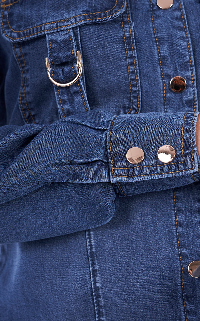 MILDRED DENIM SHIRT