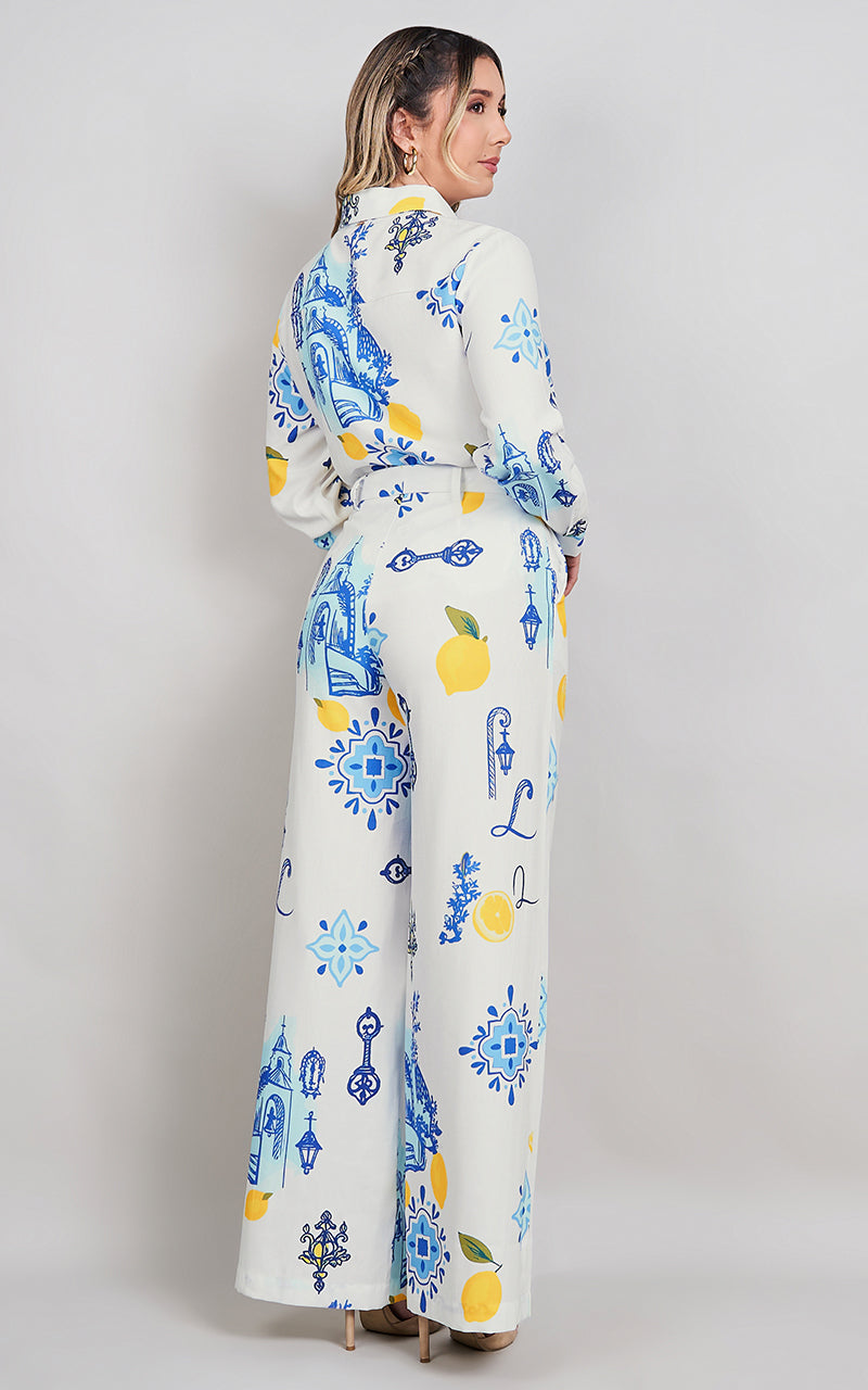 AMALFI LEMON SHIRT & PANTS
