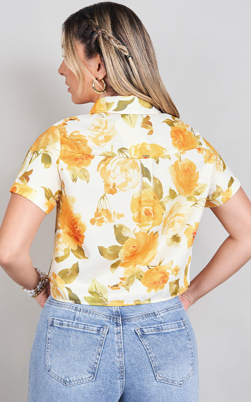 ELEGANCE FLORAL SHIRT