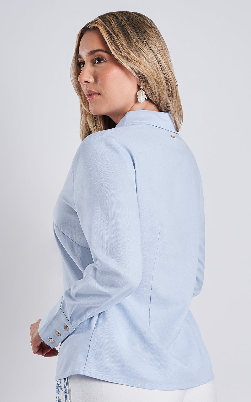AYLA SHIRT & AZURE PANTS