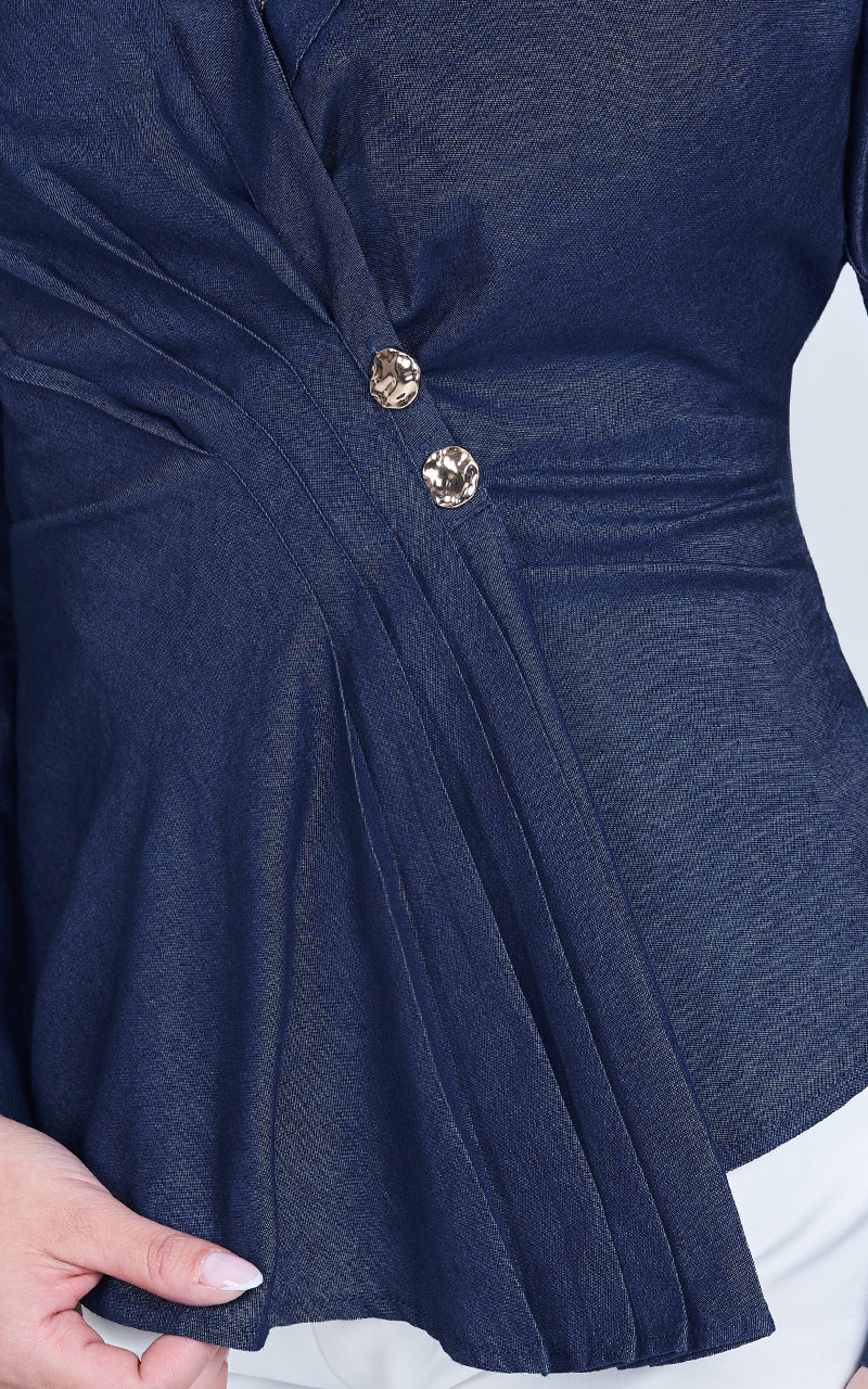 BLUE TIES SHIRT
