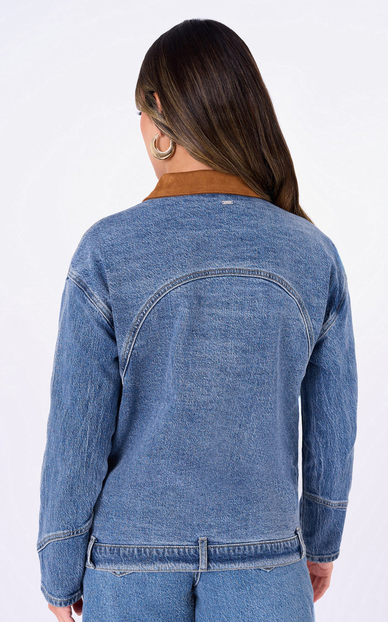 CONJUNTO DENIM CHAQUETA Y SHORT