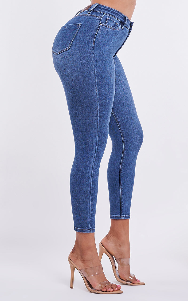 BASIC SKINNY ANKLE JEANS