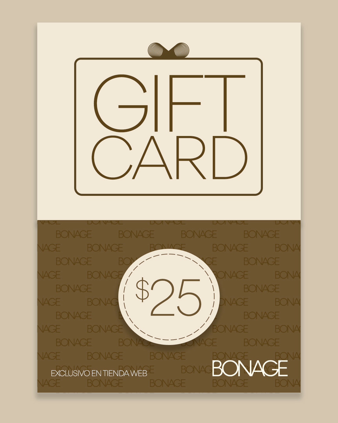 BRONCE BONAGE GIFTCARD