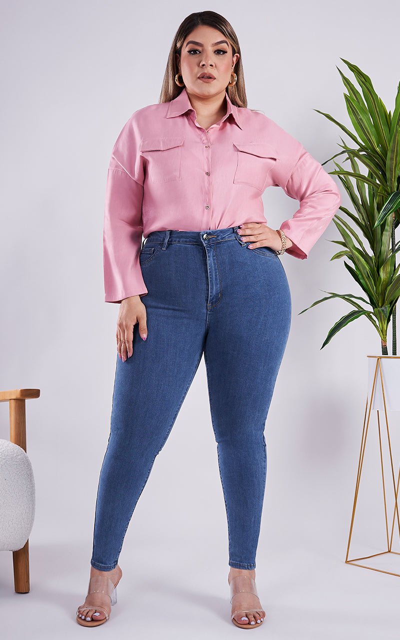 HIGH WAIST JEGGING PLUS SIZE