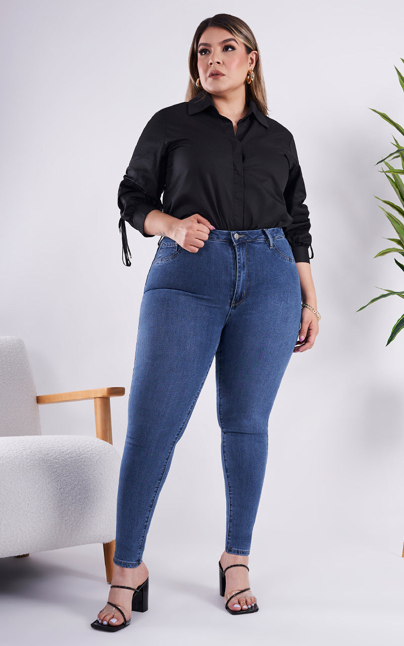 HIGH WAIST JEGGING PLUS SIZE