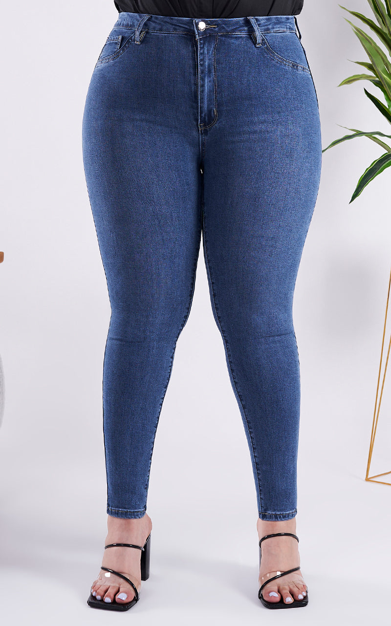 High Waist Jegging Plus Size