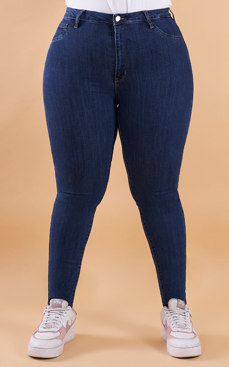 High Waist Jegging Pluz Size