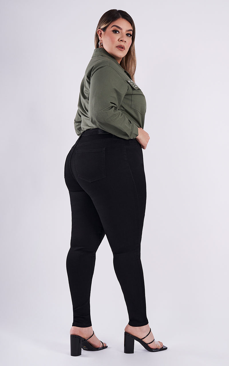 HIGH WAIST JEGGING PLUS SIZE