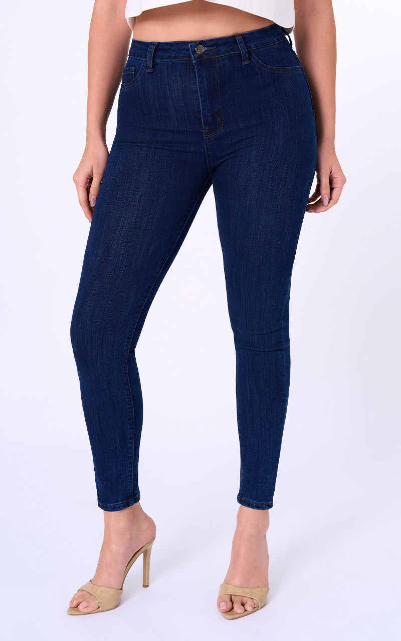 High-waisted Jegging