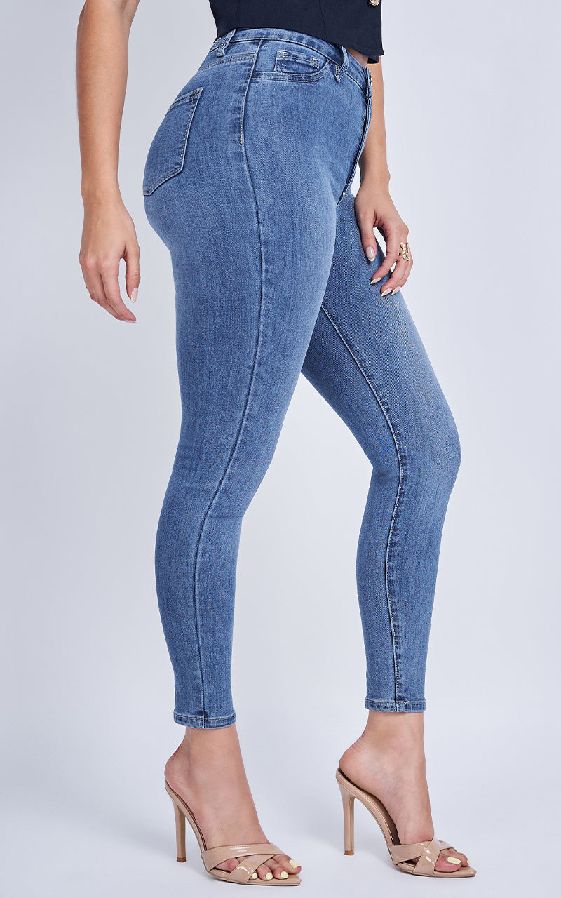 High-waisted Jegging