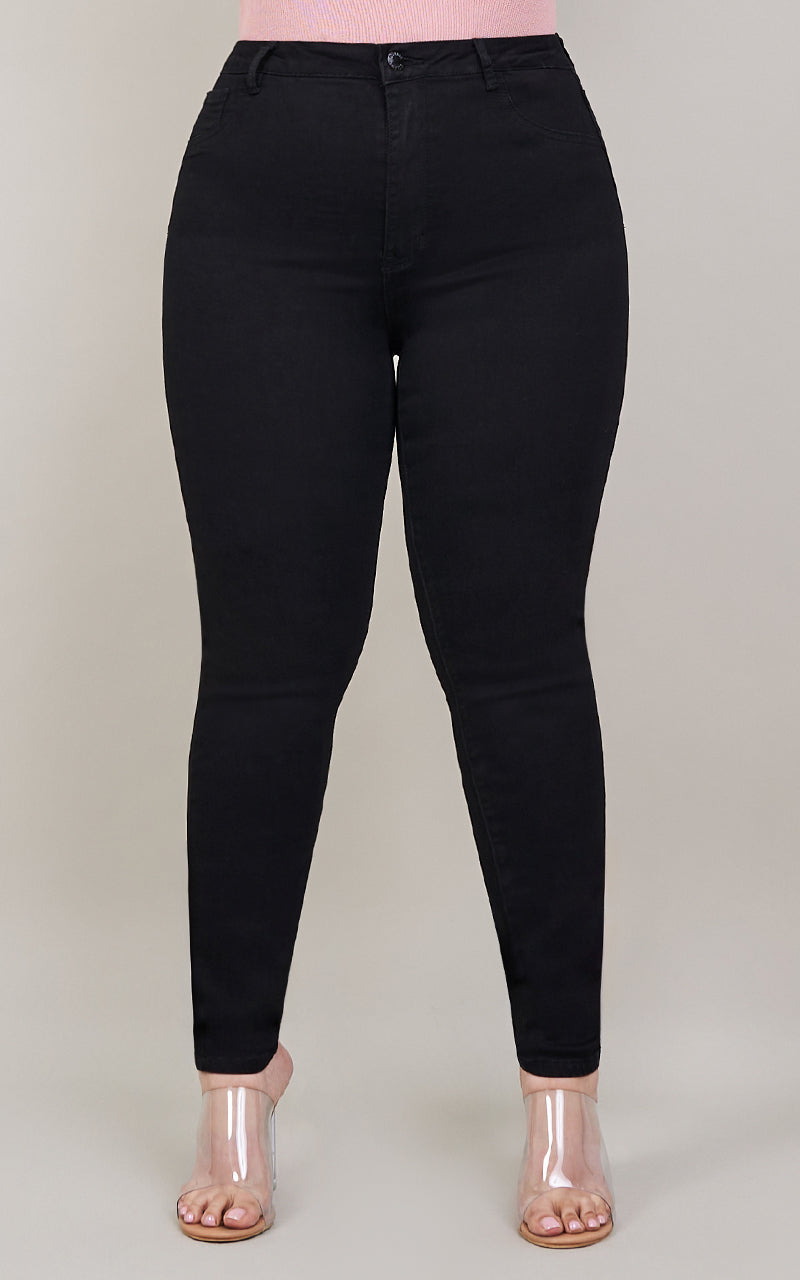 High Waist Jegging Plus Size
