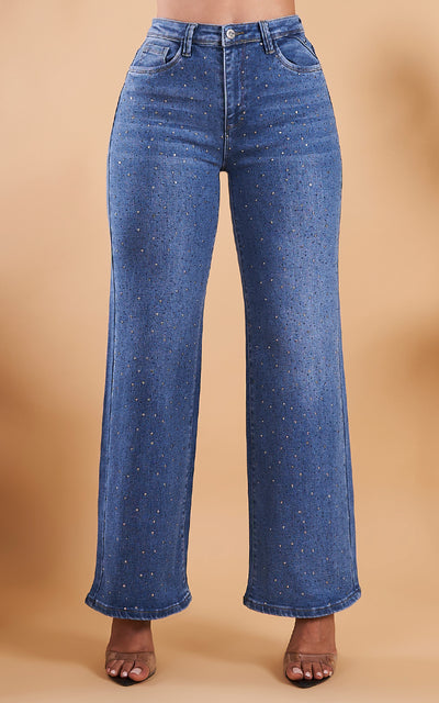 JENIFFER WIDE LEG JEANS