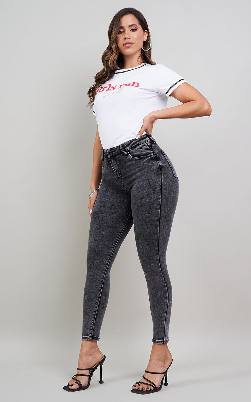 DALIAH SKINNY ANKLE JEANS