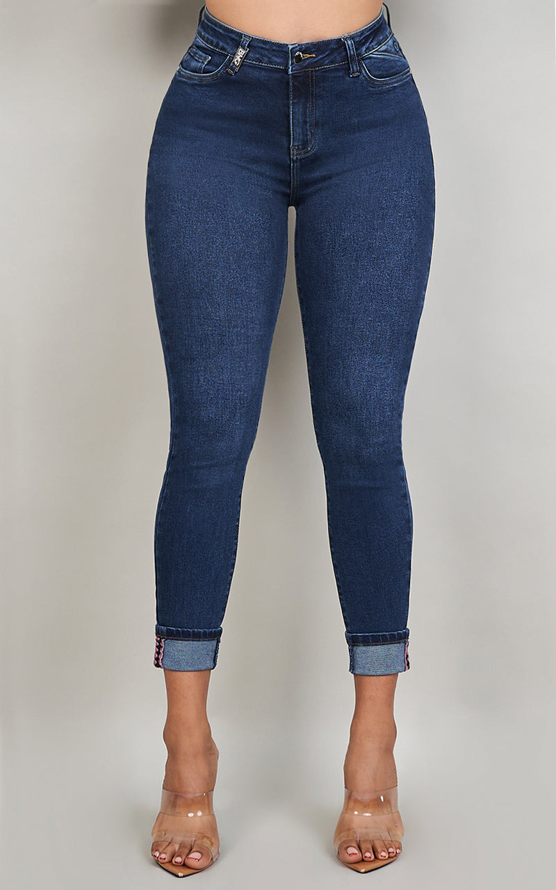 BASIC SKINNY ANKLE JEANS