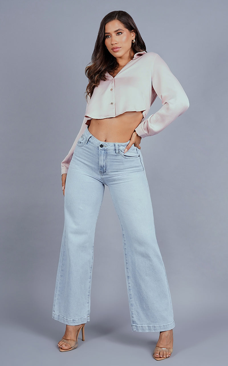 SANDRA WIDE LEG JEANS