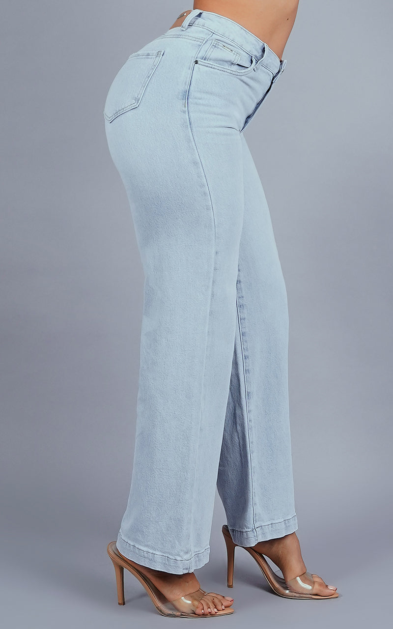 SANDRA WIDE LEG JEANS