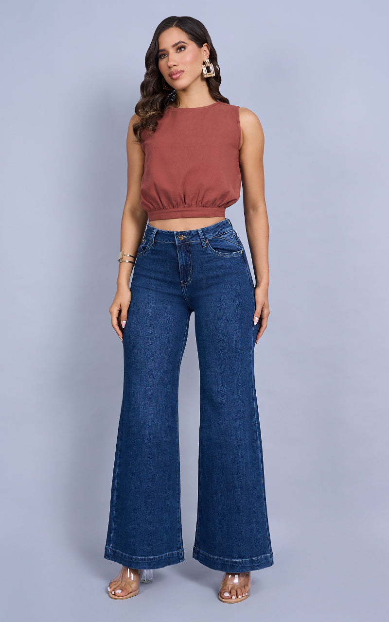 RAQUEL PALAZZO JEANS