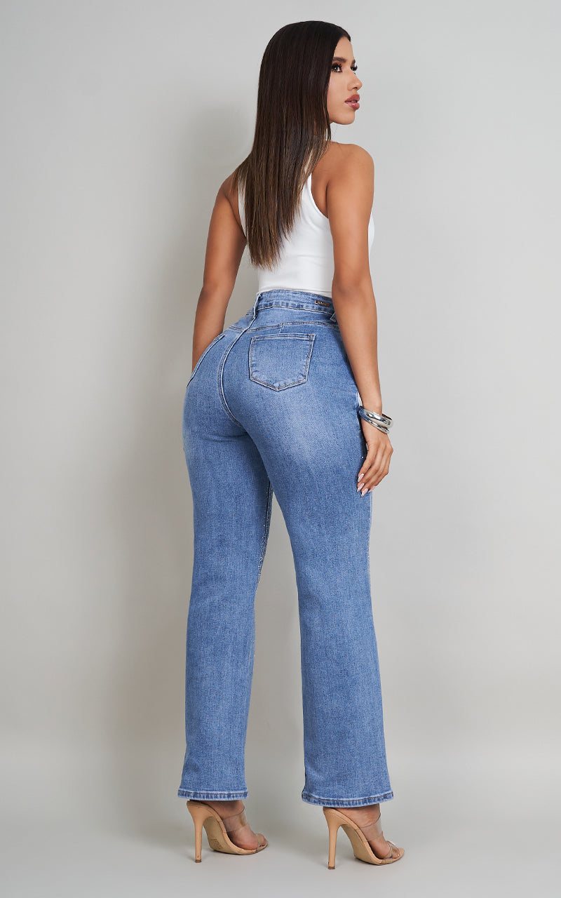 NATALIE STRAIGHT JEANS