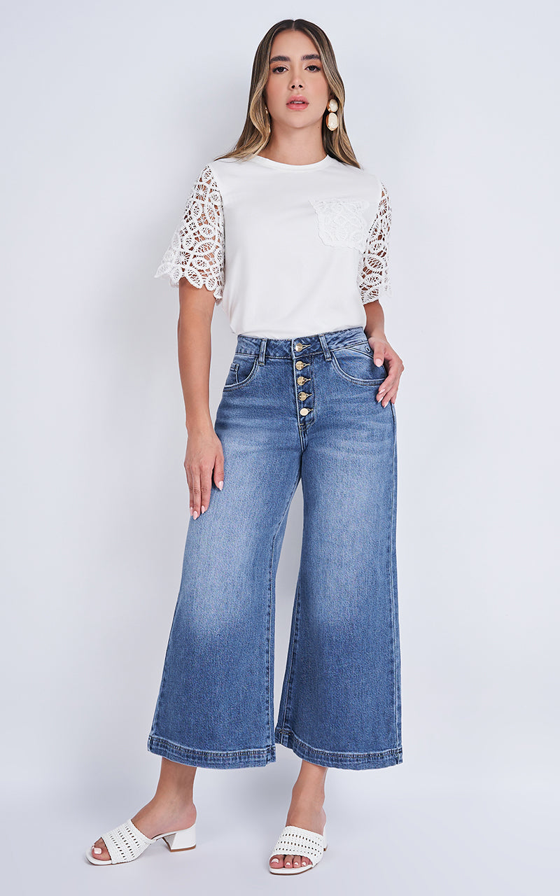 LAUREN CULOTTE JEANS