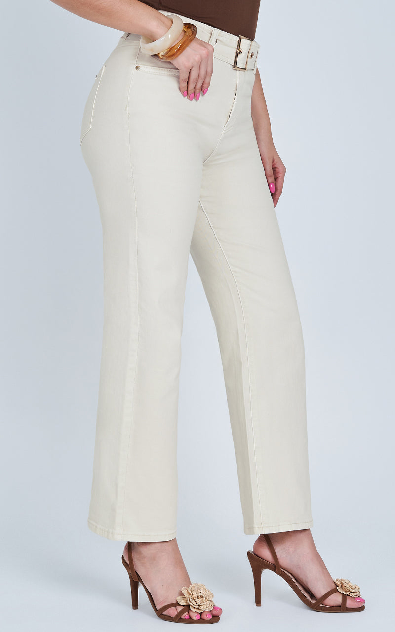 JEANS STRAIGHT CROPPED