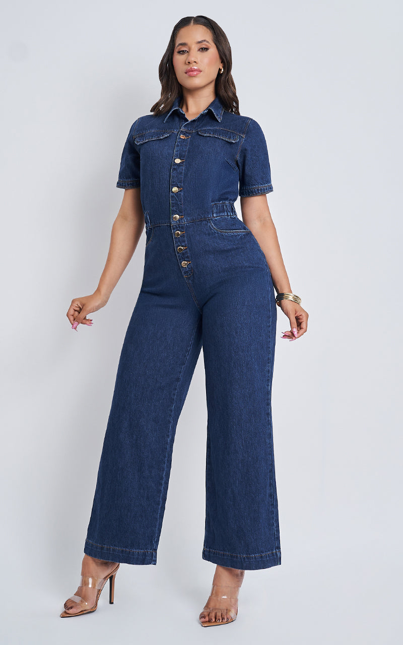 ELOWEN DENIM OVERALL