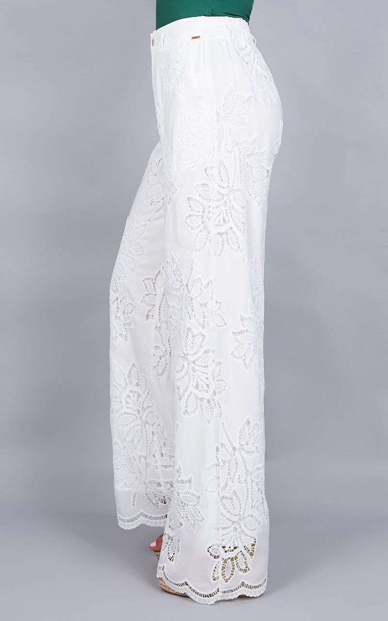 WHITE DAHLIA TOP & PANTS