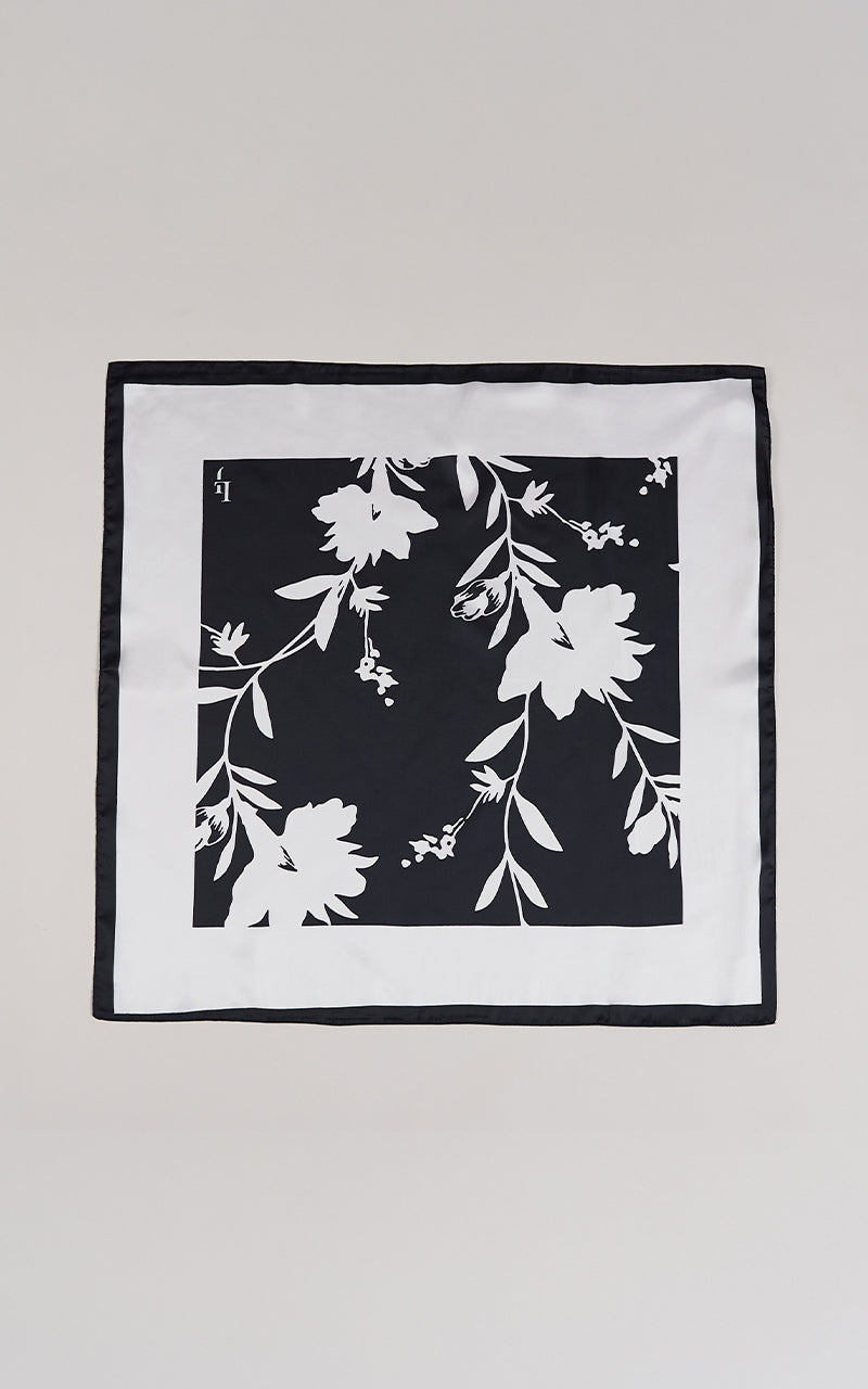 MIDNIGHT BLOOM SCARF