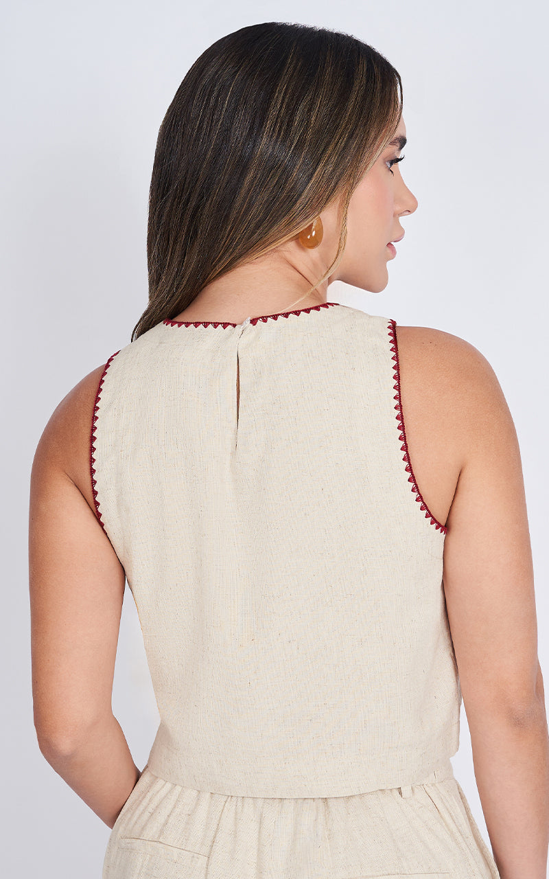BERRY WHISPER TOP & SHORT