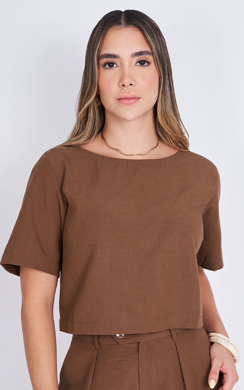 MOCHA DREAMS TOP