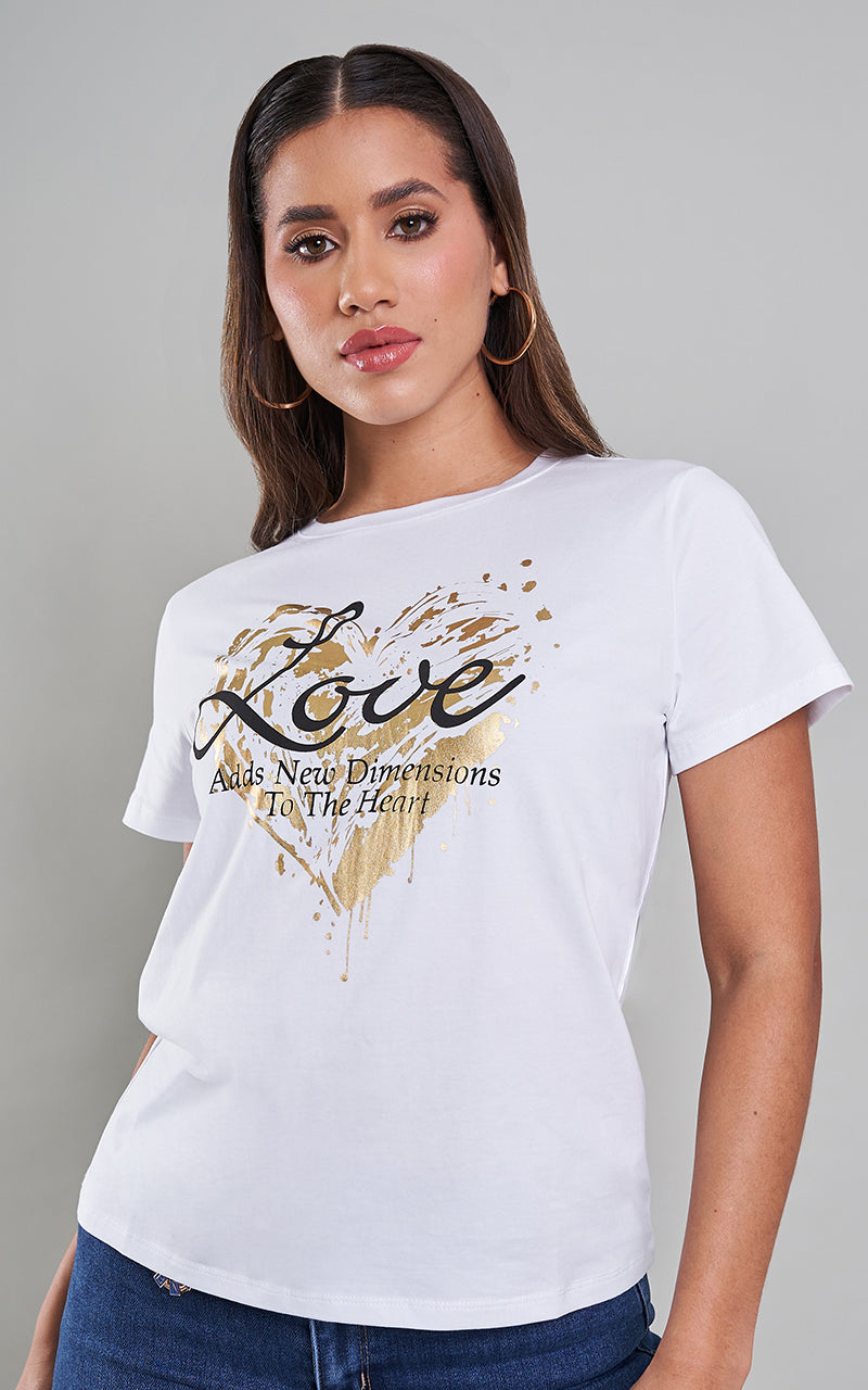 A TRUE LOVE STORY T-SHIRT