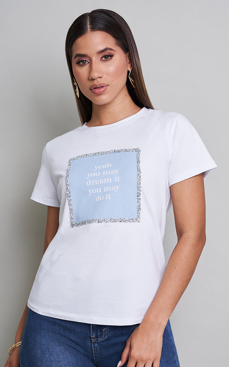 YOU MAY DREAM IT T-SHIRT