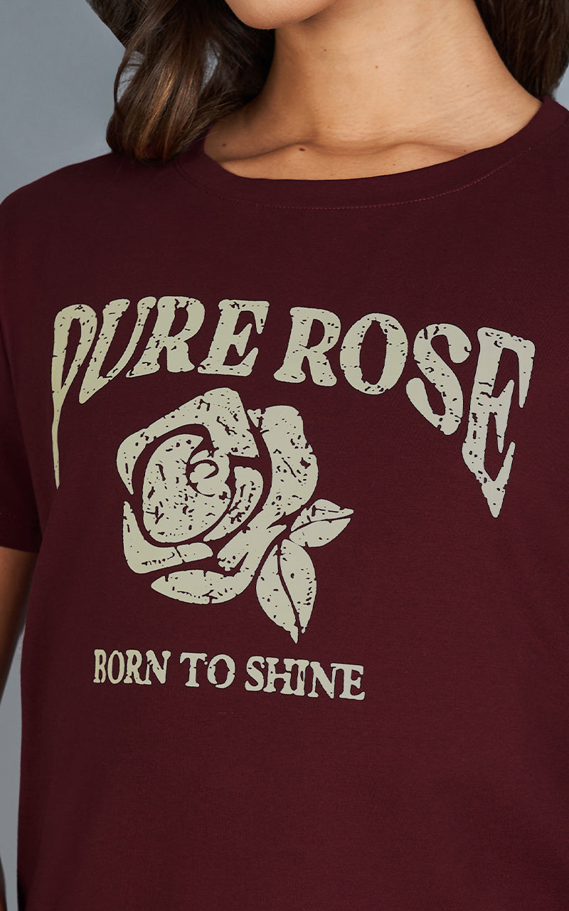 PURE ROSE T-SHIRT