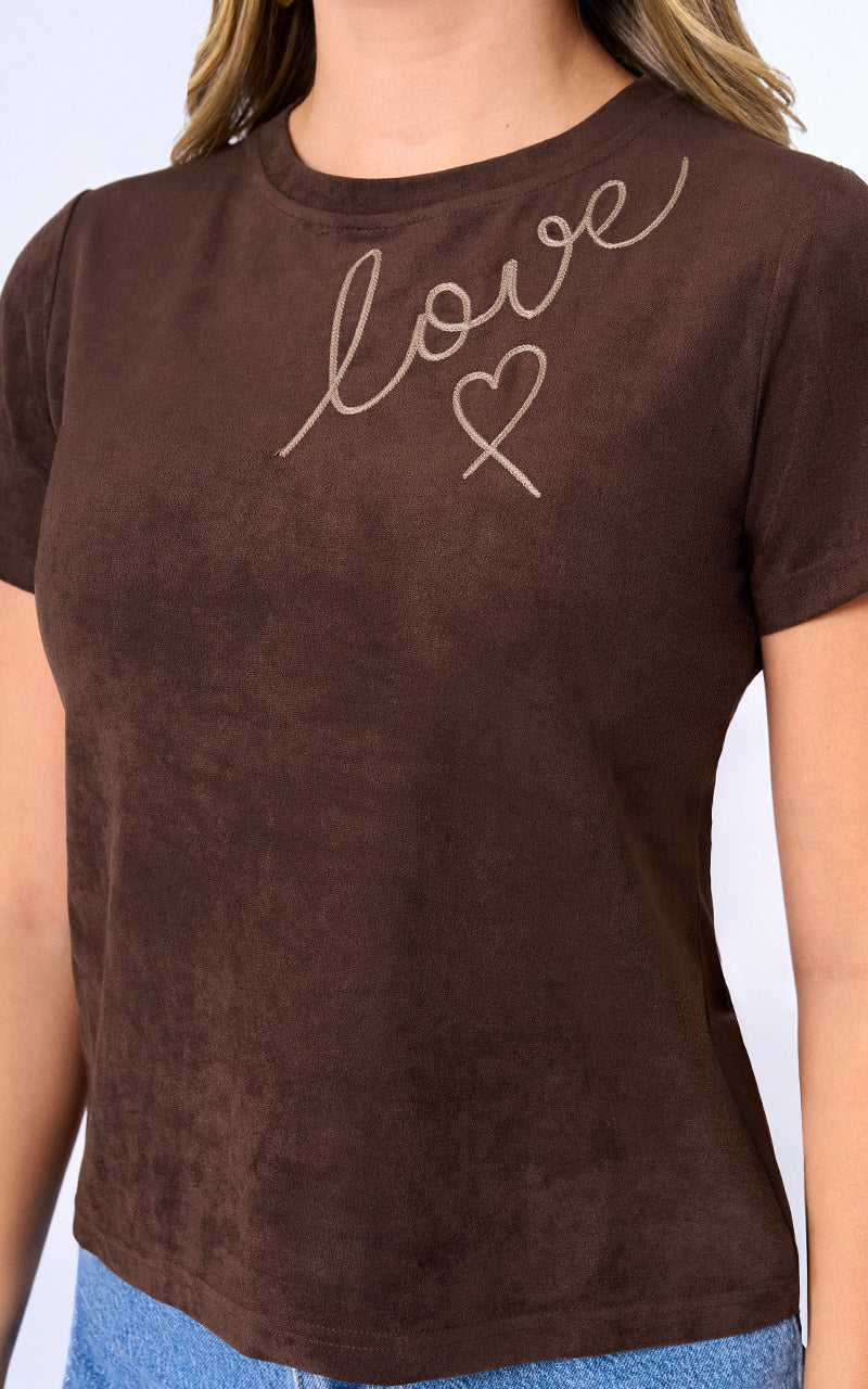 T-SHIRT BASICO SUEDE