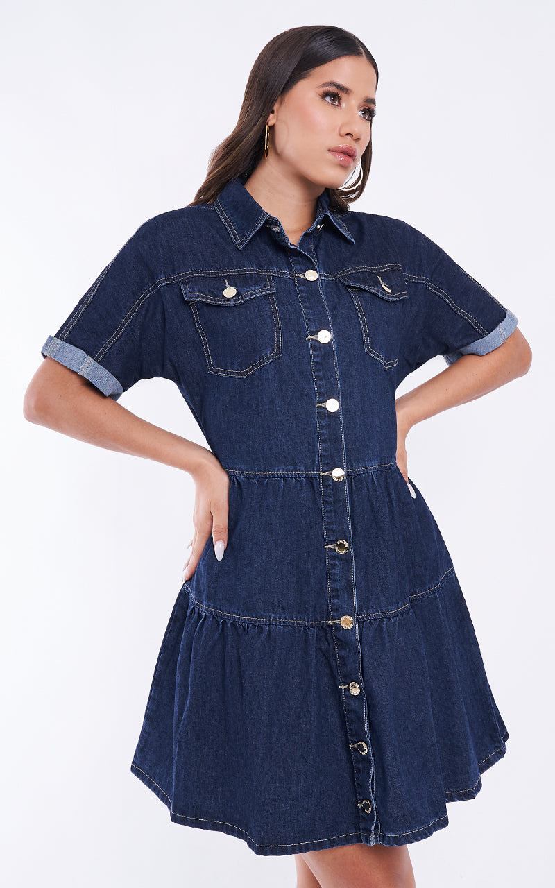 FERNANDA DENIM DRESS